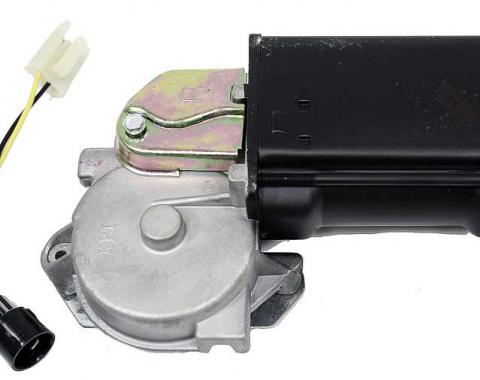 OER 1956-82 Chevrolet, Buick, Oldsmobile, Pontiac, Cadillac, Power Window Motor, Includes Gear, Harness Adapter & Mounting Plate, New, LH/RH 999678