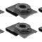 OER 1953-74 GM, J-Type Clip Nut, Fits 5/16-18 bolts, Black Phosphate Coated, 10 Piece Set *K1550