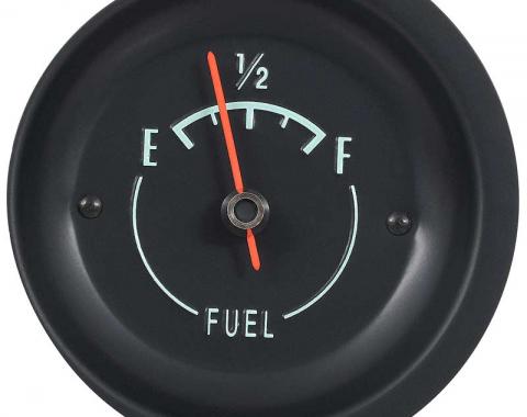 OER 1968-71 Corvette, Fuel Gauge, with Green Markings, GM Licensed 6431617A
