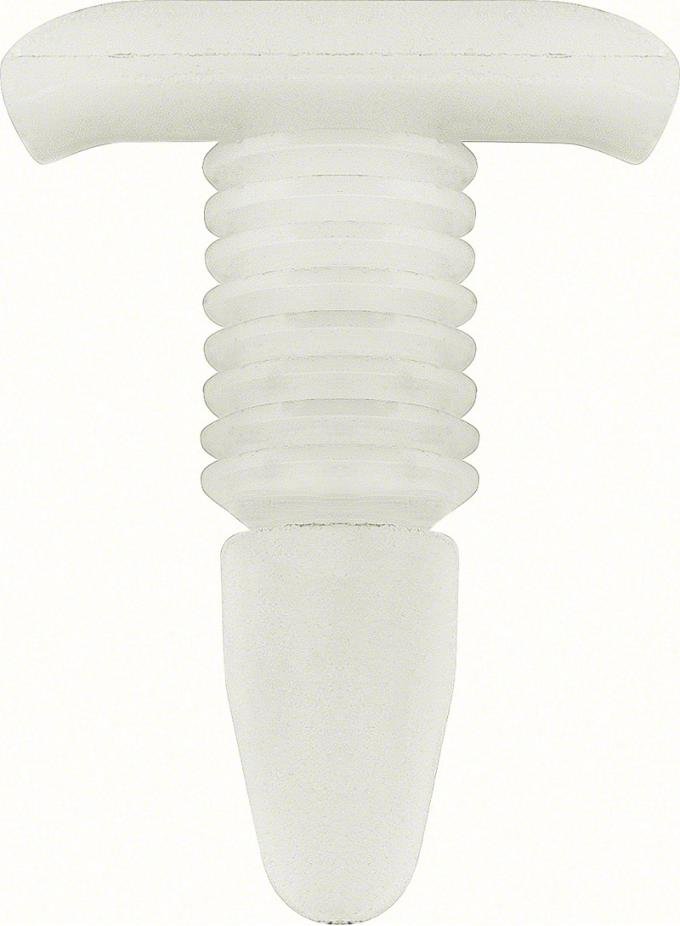 OER GM, Ford, Weatherstrip Retainer, Plastic, M4.2 x 1.41 x 15, for 4.75mm Diameter Hole, Various Models, Each 20540336