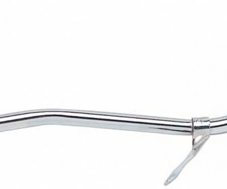 OER Chrome Transmission Dipstick & Tube, TH400, 24" Long T4995