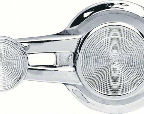 OER 1959-66 GM, Vent Window Crank Handle, Chrome Knob, Double Chrome Arm 4775786