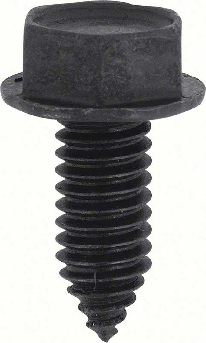 OER 1958-96 GM, Bolt, Pointed Tip with Hex Washer Head, 5/16-18 x 13/16", Black Phosphate, Each 10362