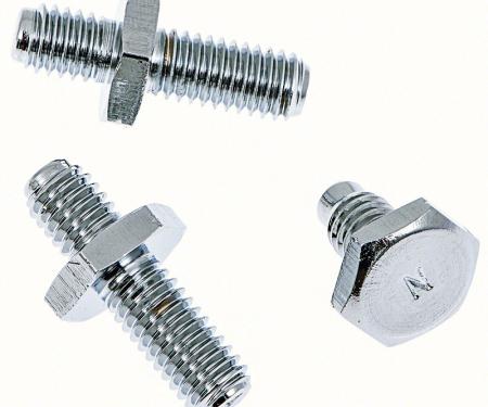 OER 1962-02 GM, Chrysler Dodge, Plymouth, Saginaw Power Steering Pump Stud And Bolt Kit, with Chrome Plated Bolts 1253574