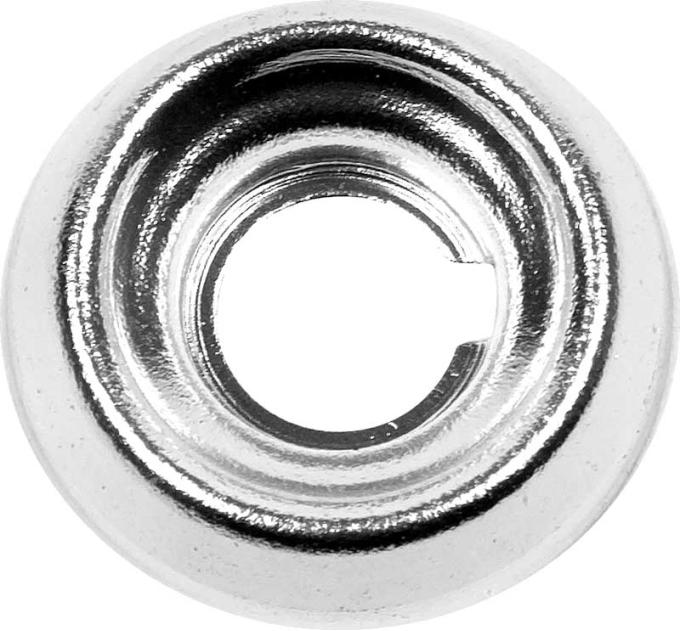 1961-64 Corvette, Impala. Bel Air, Dash Knob Ferrule Bezel, Aluminum, Wiper, Headlight, Vent