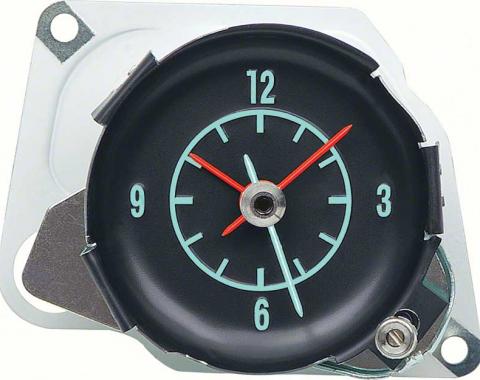 OER 1968-71 Corvette, In Dash Clock, with Green Markings 6262640A
