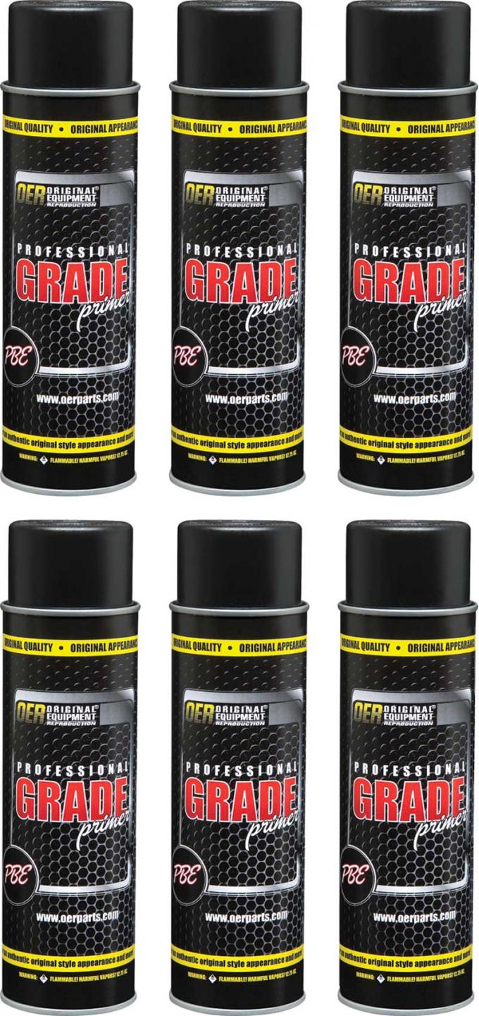 Red Oxide Professional Grade Self Etching Sanding Primer Case of 6 - 20 Oz Aerosol Cans