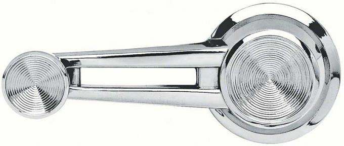 Redline Restomotive® Impala 61-64/Nova 63-65(double Arm Style Window Crank - Chrome Knob, Left or Right LG-00-486