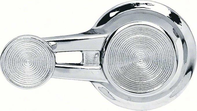 Redline Restomotive® Impala 63-64 (Left or Right) Vent Window Crank - Chrome Knob LG-00-484
