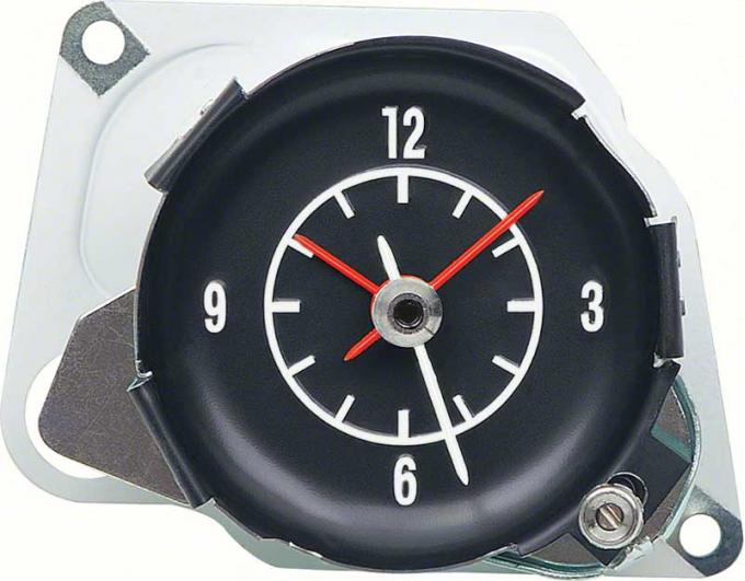 OER 1972-74 Corvette, In Dash Clock, with White Markings 6262640W