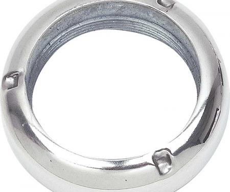 OER 1951-59 Bel Air, 150, 210, Nomad, 1955-59 Chevrolet/GMC Truck, Ignition Switch Nut, 3 Slot, Polished Stainless CX1009