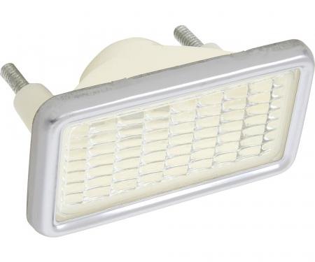 OER 1968 Camaro, Impala, Nova, Corvette, Front Side Marker Lens, Clear RH or LH, Each K70