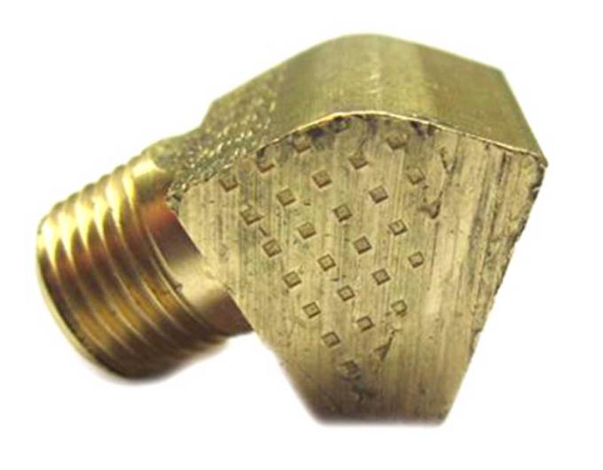 OER 1957-81 GM, Pontiac, Firebird, Oil Sender Unit, Fuel Line, 45&deg; Brass Elbow 9409927