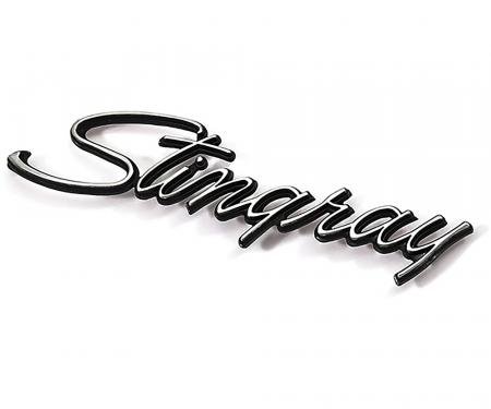 OER 1969-76 Corvette, Stingray Front Fender Emblem, GM Licensed 3956216