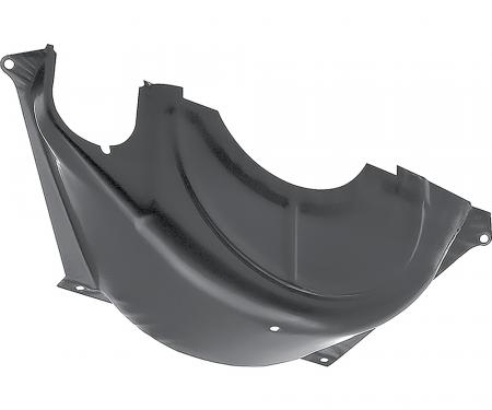 OER 1965-72 Chevrolet, Flywheel Converter Cover, Steel, For TH400 Transmission, For Starter On RH, Passenger Side 3868810