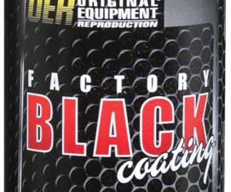 OER Factory Black Paint, Low Gloss Black, 16 Oz Aerosol Can (Net Wt. 12 Oz.) K89541