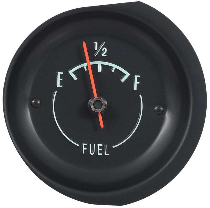 OER 1968-71 Corvette, Fuel Gauge, with Green Markings, GM Licensed 6431617A