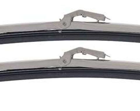 OER GM, Ford, Chrysler, ANCO Windshield Wiper Blades, 15", Polished Stainless Steel, Pair GS675