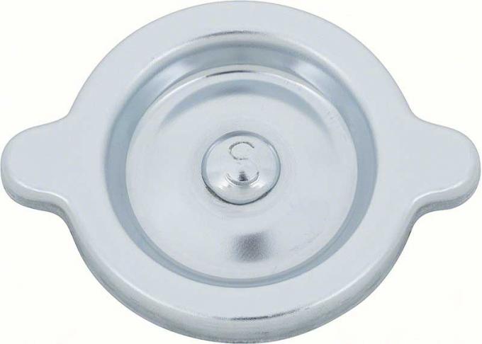 OER 1964-81 Chevrolet, Oil Filler Cap, with "S" Marking, V8, Zinc Coated, Factory Correct 3851735
