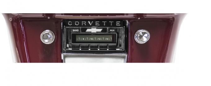 Custom Autosound 1958-1962 Chevrolet Corvette USA-230 Radio