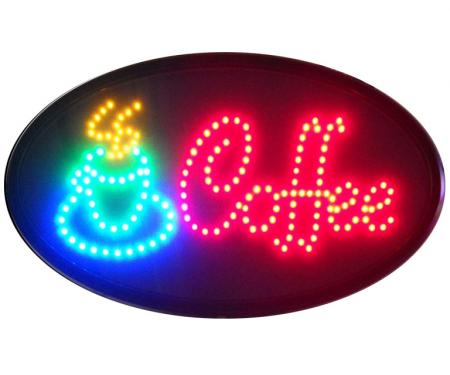 Neonetics Led Motion Signs, Coffee Led Sign