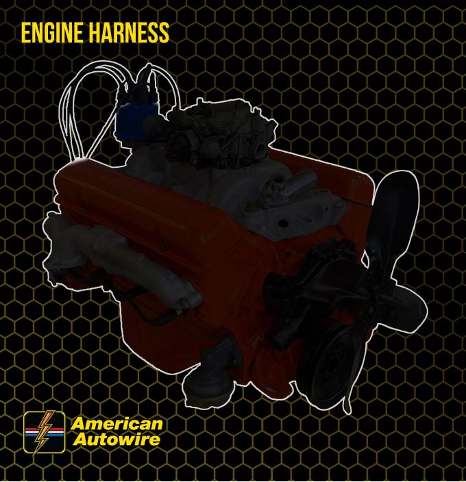 American Autowire 1956 Chevrolet Engine Ignition Harness - Hei CE63422