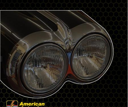 American Autowire 1968 Chevrolet Corvette Front Light Harness 01580