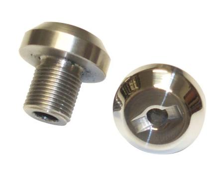 American Autowire 1955-1956 Chevrolet Headlight Switch Retention Nut-7/16 X 28 Stainless Steel 500636