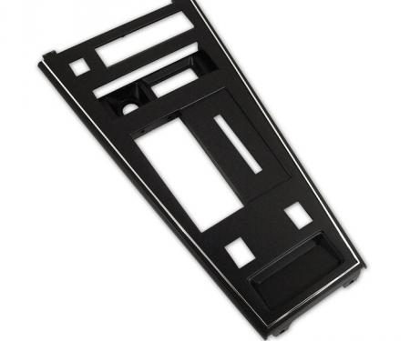 Corvette Shifter Console Trim Plate, With Power Windows & Rear Defroster, 1977-1980 Early