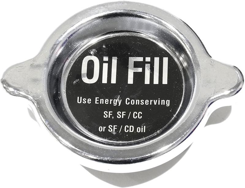 Corvette Oil Filler Cap, Chrome, 19651981