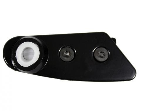 Corvette T-Top Roof Lock Plate, With Switch, Right, Black, 1979-1982