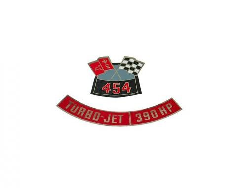 thumbnail image 2 of NYRM Corvette Air Cleaner & Valve Cover Decals – 427/425, 66-72, USA Made 2 of 5