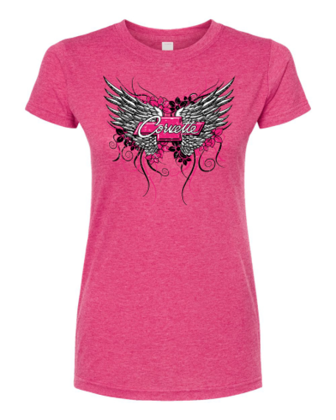 Sport Tek Ladies Corvette Wing T-Shirt